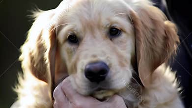 Adorable Golden Retriever Puppy