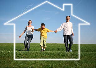 Family. dream house