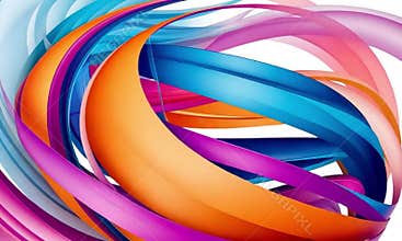 Colorful Abstract Flowing Waves – Dynamic Background Loop