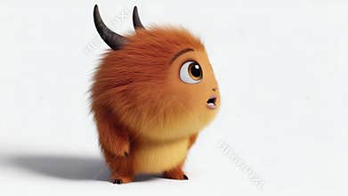 Adorable Fuzzy Monster