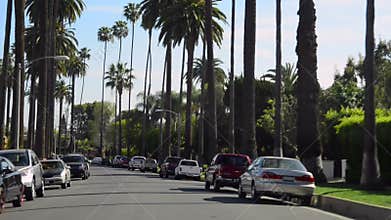 Driving through Beverly Hills