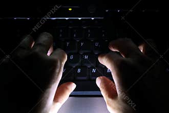 Hacking / Cyber attack in progress