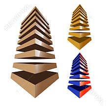 Building abstract logo
