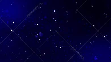 Abstract Particle Background with Light Leaks