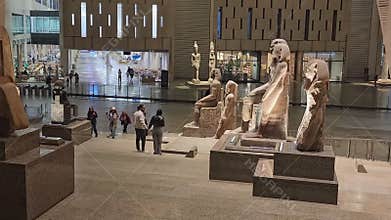 The Grand Egyptian Museum also known as the Giza Museum, is an archaeological museum in Giza, Egypt