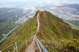 Haiku stairs trail, Hawaii
