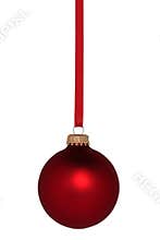 Red Ball Christmas Ornament