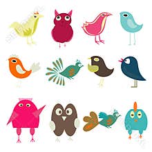 Funny birds