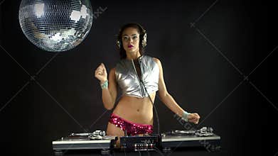 Beautfiul female DJ