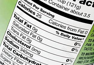 Nutritional information