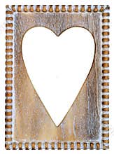 Wooden Heart Frame