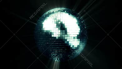 Mirror Ball Zoom In Out Loop