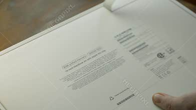 Unboxing MacBook Air by Apple based on ARM M3 processor