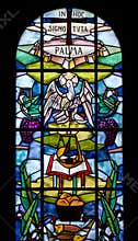 Stained Glass Window of the Duomo in Palmanova