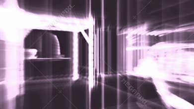 3d architecture, indoor scene