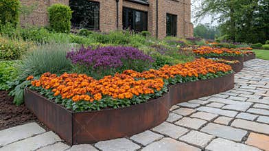 Rustic Garden Pathway