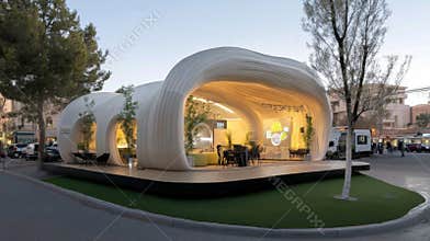 Innovative Sustainable Architecture Showcases a Green Smart City Concept With Renewable Materials and Eco Friendly