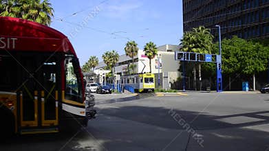Los Angeles metro in Long Beach