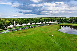 China Changchun Jingyuetan Forest Golf Driving Range