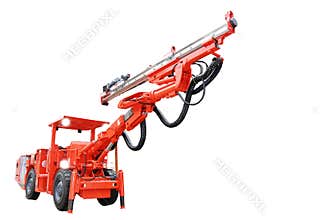 Heavy machine isolated