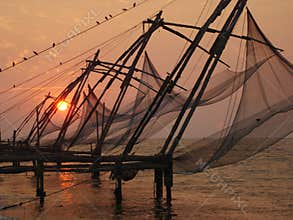 Cochin fishing nets