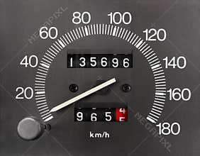 Automobile Speedometer and Odometer