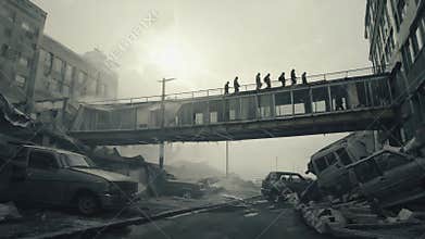 Post-Apocalyptic Cityscape