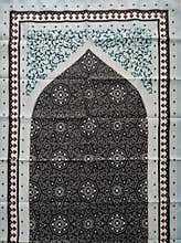 prayer mat used for Muslim prayers