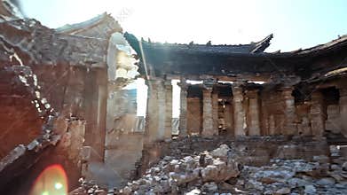Ancient Building Under Ruins