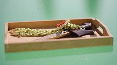 A keris or kris is a traditional dagger that originates from Indonesia