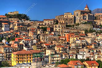 Colourful Town in Sicily