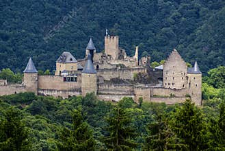 Bourscheid Castle in Luxembourg