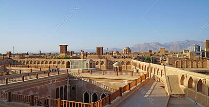 Yazd, Historic City of Iran. Old City of Yazd.