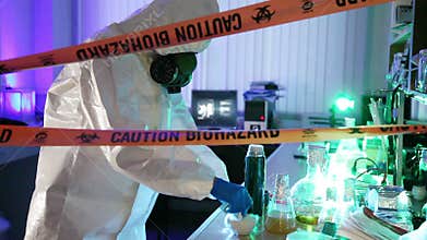 Young woman scientist in laboratory