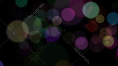 Abstract music particals