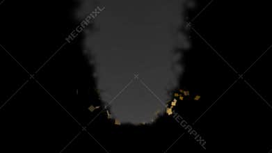 tornado wind animation moving black screen background
