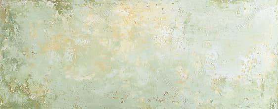 Green and beige textured background provides a vintage and elegant design element, suitable for various creative