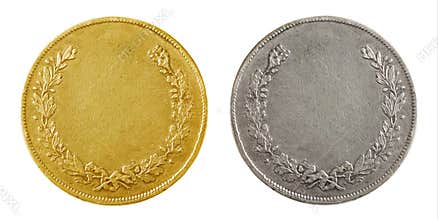 Old blank coins