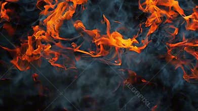 Beautiful texture thick smoke for design natural color, abstract vivid composition consists of fictional