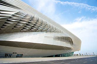 Modern building in Dalian China