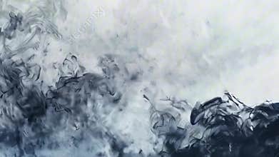 Beautiful texture thick smoke for design natural color, abstract vivid composition consists of fictional