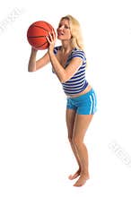 Active Basketball Girl
