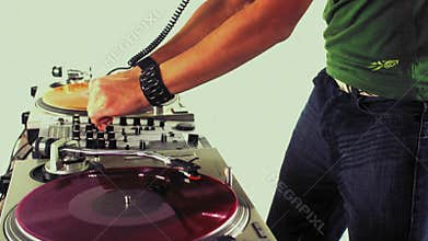 Cool male dj