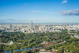 Palermo gardens in Buenos Aires, Argentina.