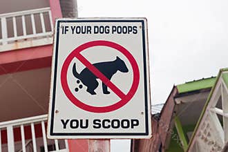 Dog Poop Sign