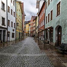 Colorful Houses at Fussen