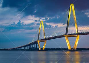 Arthur Ravenel Bridge in Charleston, South Carolina