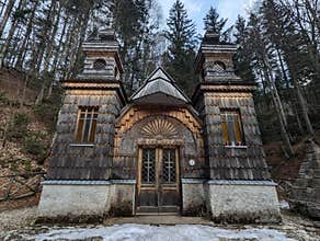 Russian Chapel in the Trenta Valley