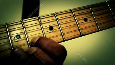 Play guitar music