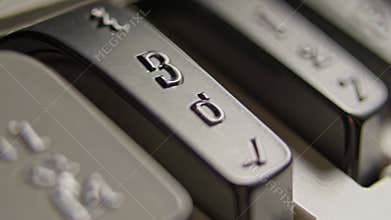 Braille keyboard details showing accessibility and inclusivity